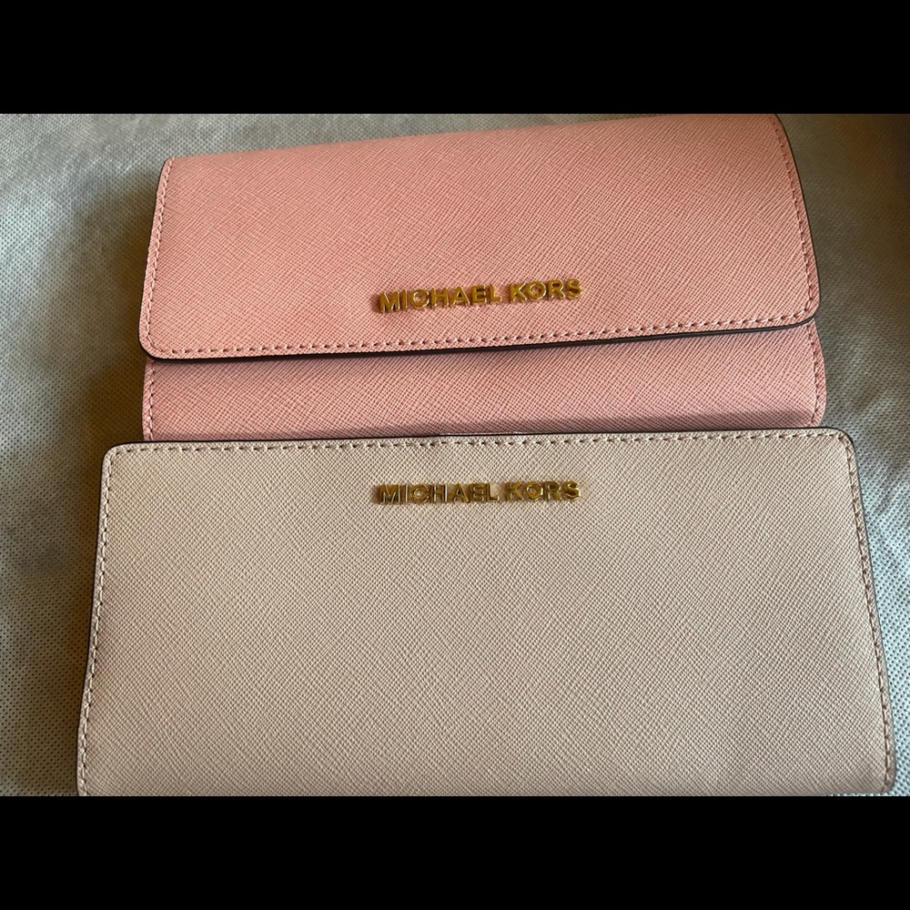 *Bundle* Nbw: Michael Kors Bifold Wallet & Nbw Michael Kors Trifold Wallet
